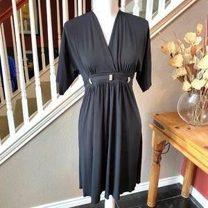 Ruby Rox Jeweled Black Dress